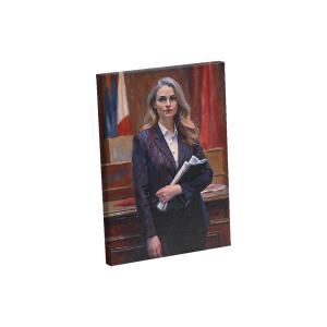 toile avec cadre